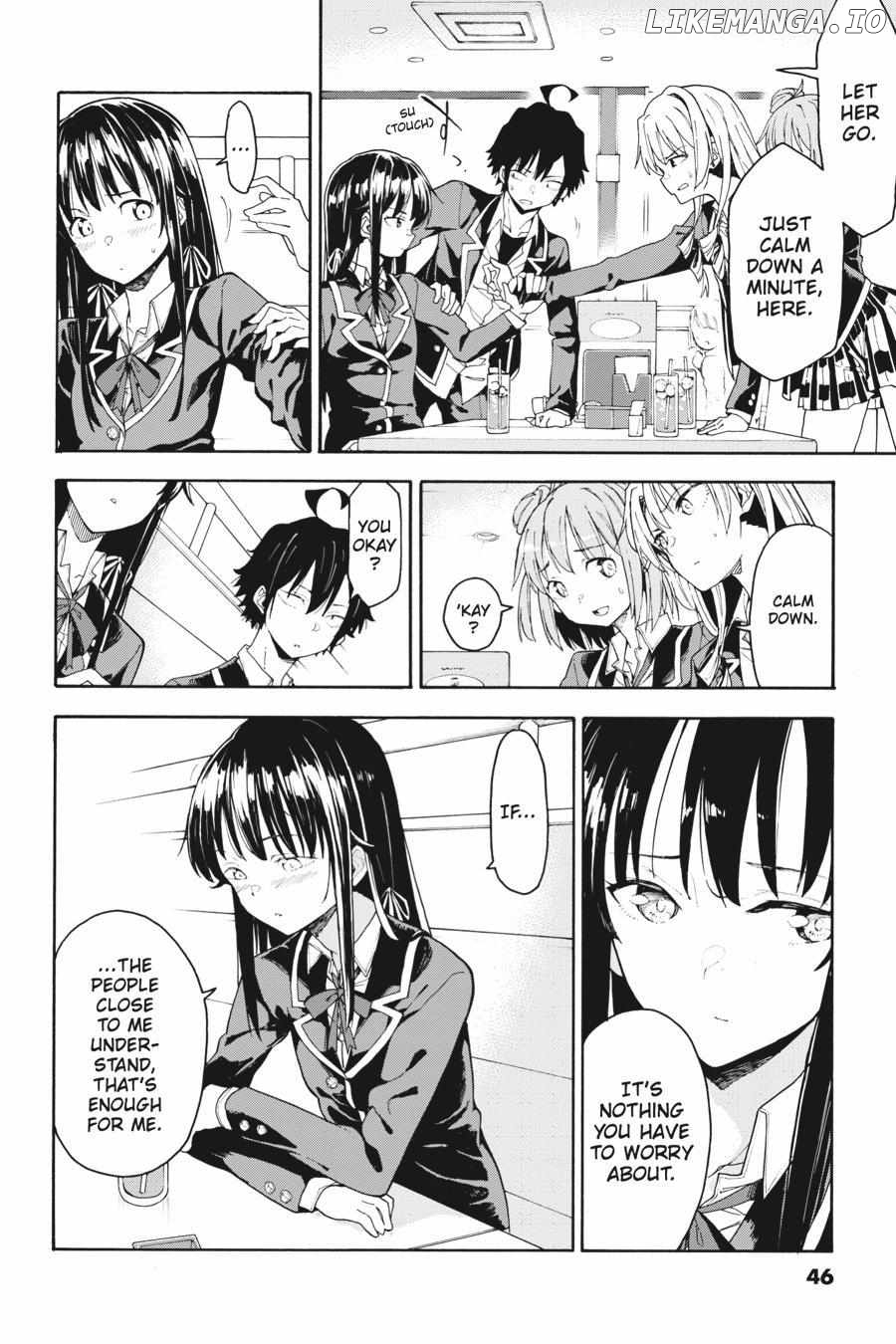 Yahari Ore no Seishun Love Come wa Machigatteiru @comic Chapter 77 - page 12