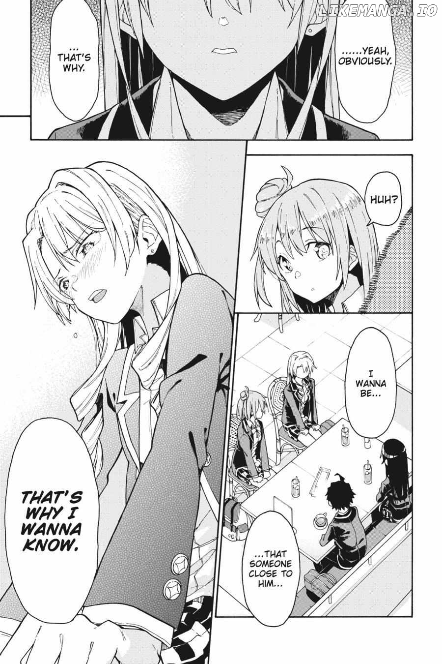 Yahari Ore no Seishun Love Come wa Machigatteiru @comic Chapter 77 - page 13