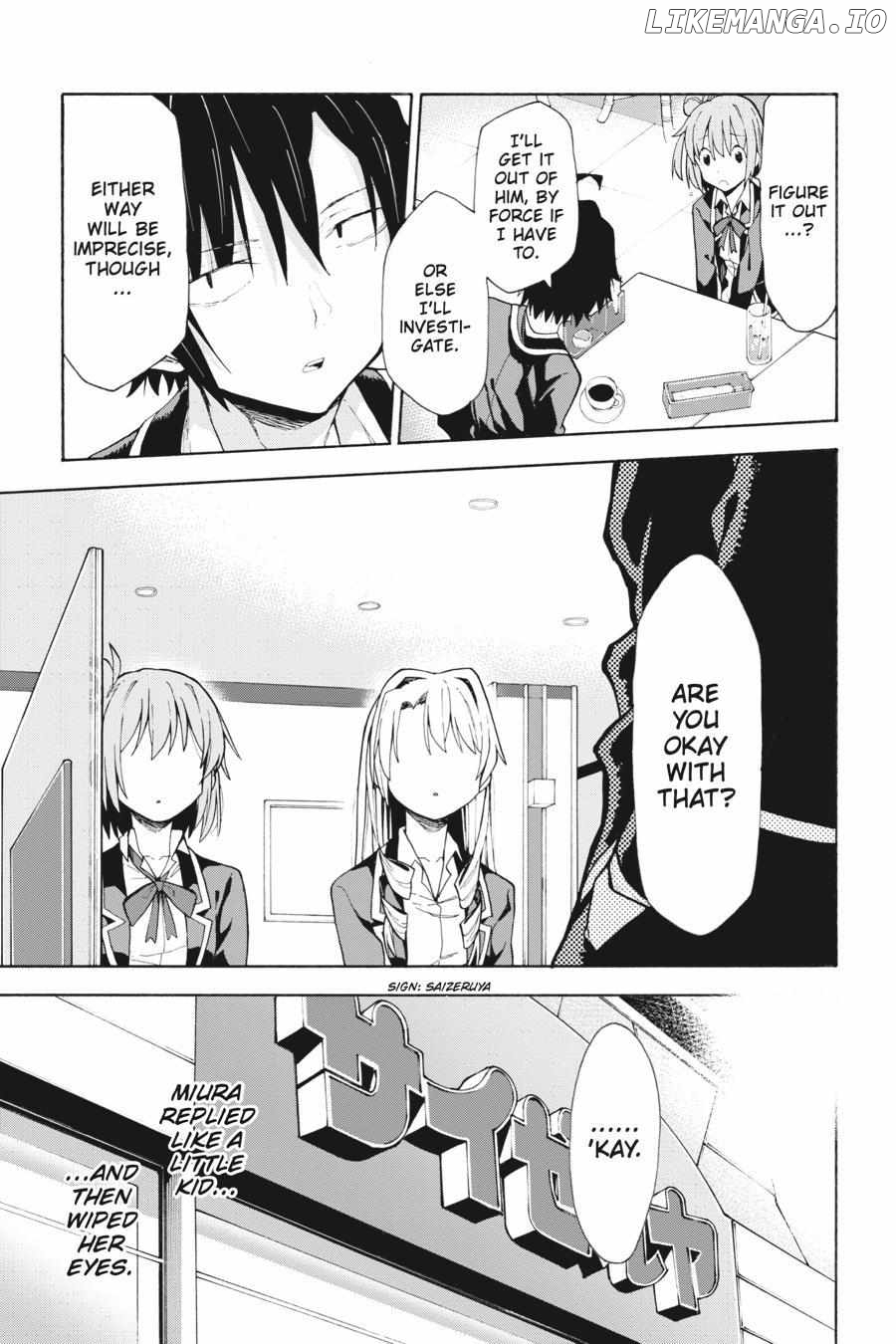 Yahari Ore no Seishun Love Come wa Machigatteiru @comic Chapter 77 - page 25