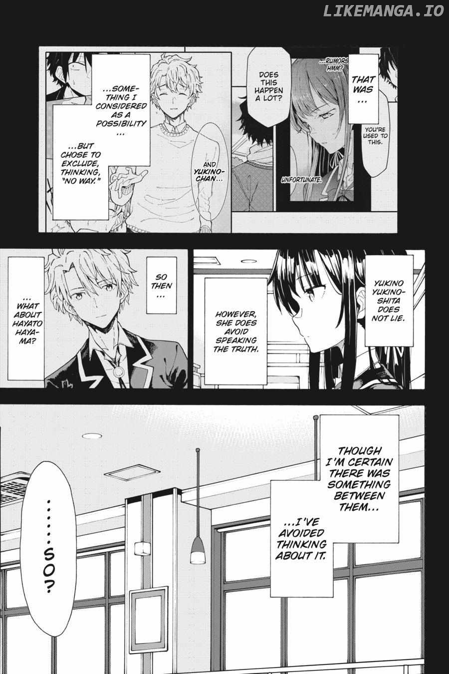 Yahari Ore no Seishun Love Come wa Machigatteiru @comic Chapter 77 - page 7
