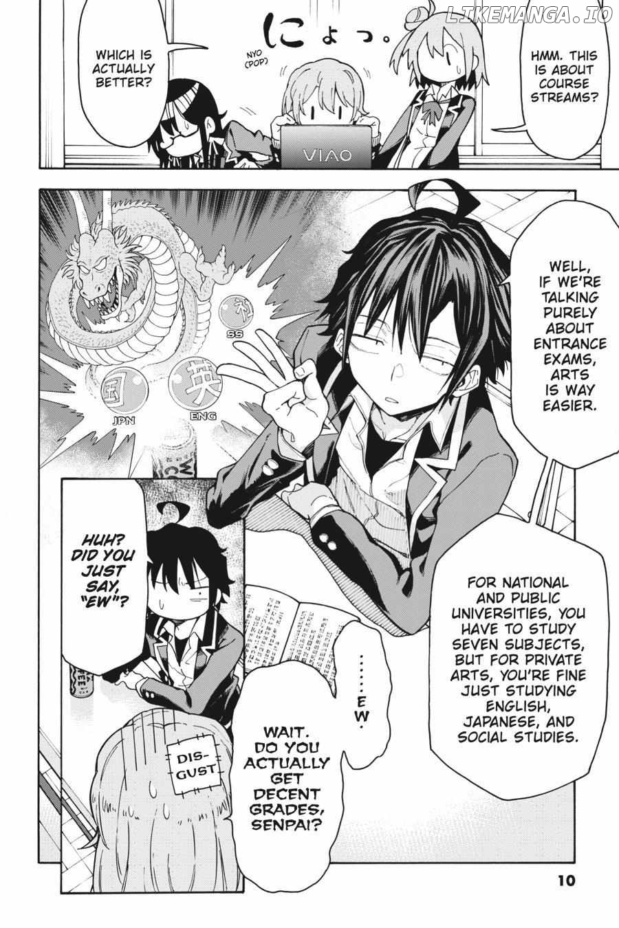 Yahari Ore no Seishun Love Come wa Machigatteiru @comic Chapter 76 - page 10