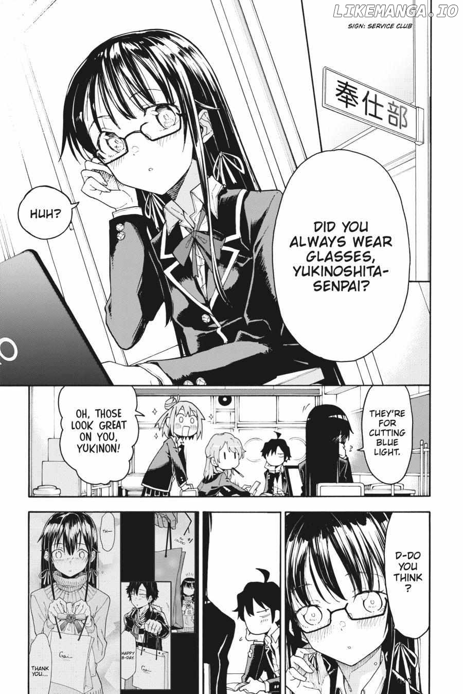 Yahari Ore no Seishun Love Come wa Machigatteiru @comic Chapter 76 - page 7