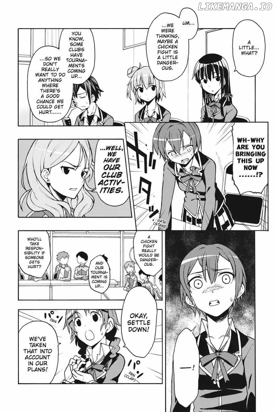Yahari Ore no Seishun Love Come wa Machigatteiru @comic Chapter 47 - page 12