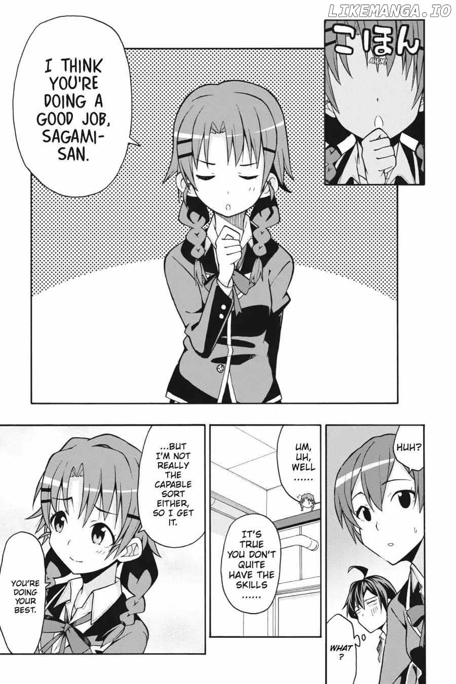 Yahari Ore no Seishun Love Come wa Machigatteiru @comic Chapter 47 - page 17