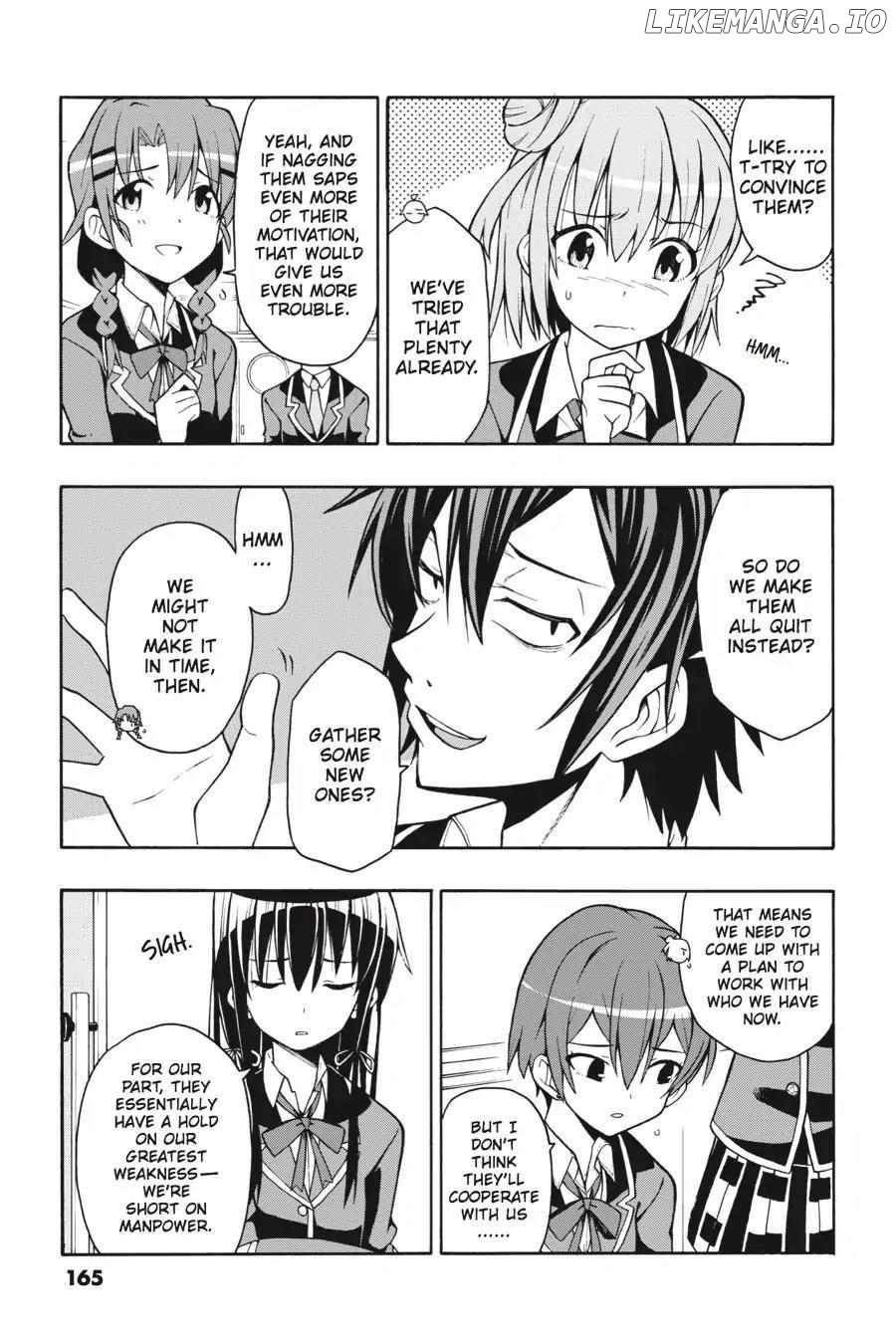 Yahari Ore no Seishun Love Come wa Machigatteiru @comic Chapter 47 - page 20