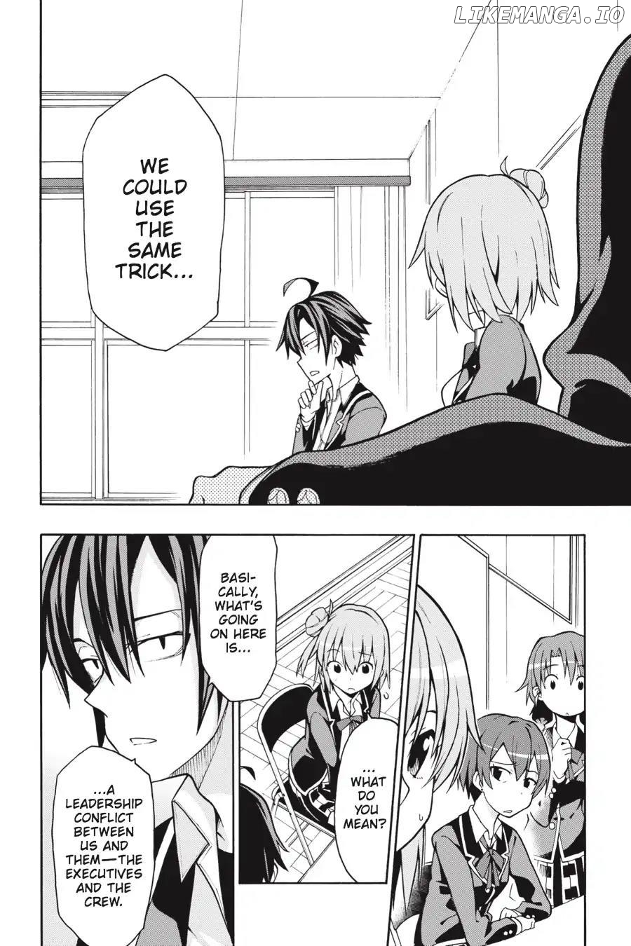 Yahari Ore no Seishun Love Come wa Machigatteiru @comic Chapter 47 - page 23