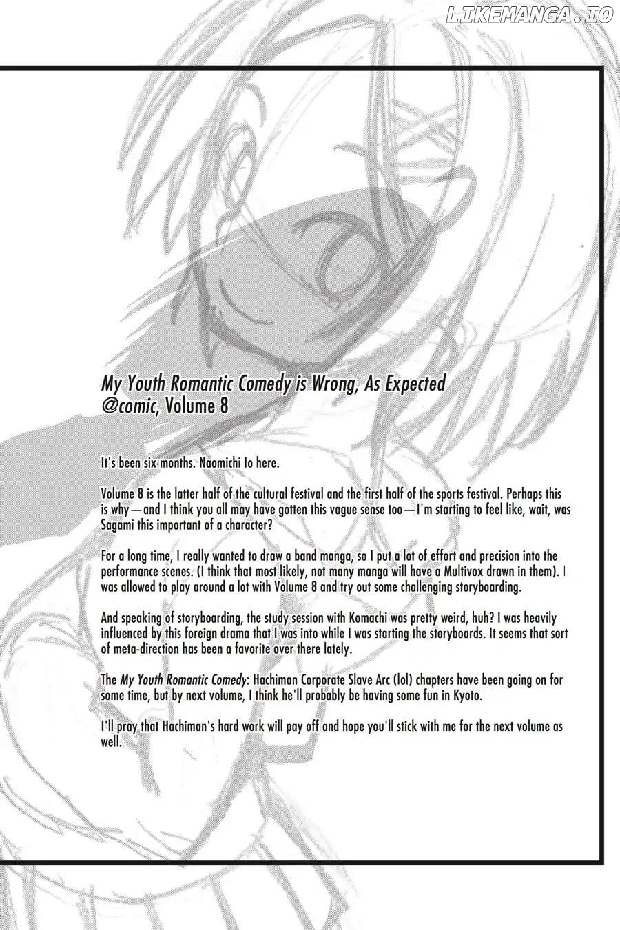Yahari Ore no Seishun Love Come wa Machigatteiru @comic Chapter 47 - page 29