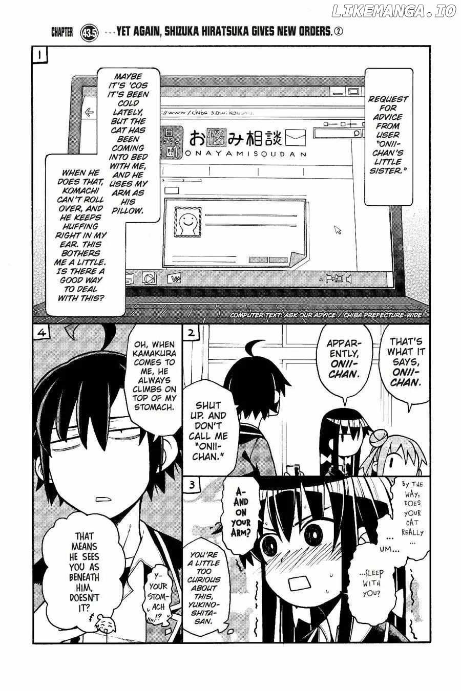 Yahari Ore no Seishun Love Come wa Machigatteiru @comic Chapter 47 - page 31