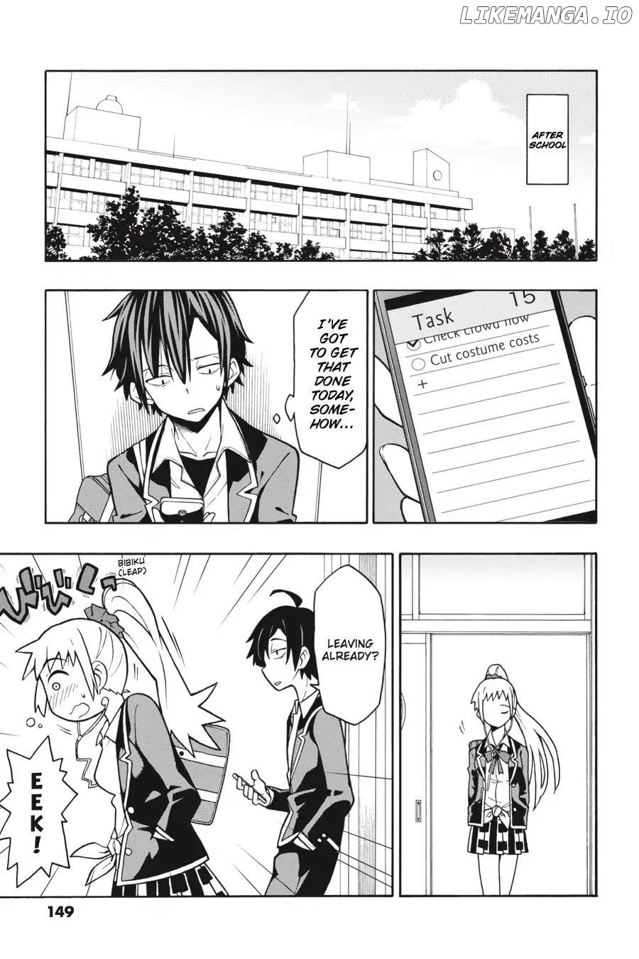 Yahari Ore no Seishun Love Come wa Machigatteiru @comic Chapter 47 - page 5