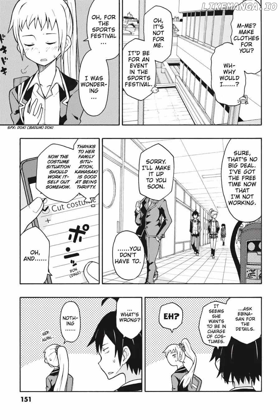 Yahari Ore no Seishun Love Come wa Machigatteiru @comic Chapter 47 - page 7