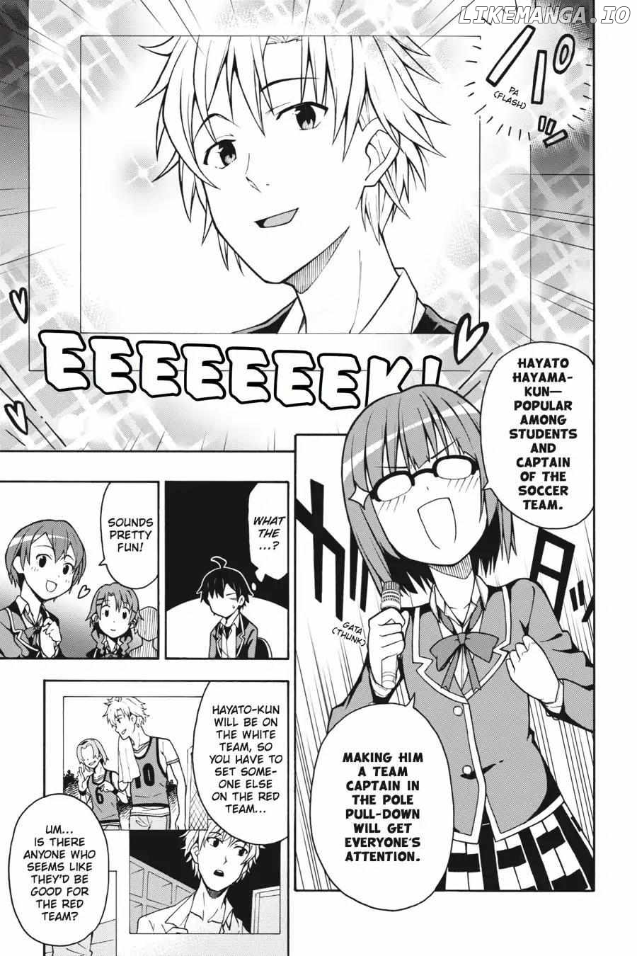 Yahari Ore no Seishun Love Come wa Machigatteiru @comic Chapter 45 - page 11