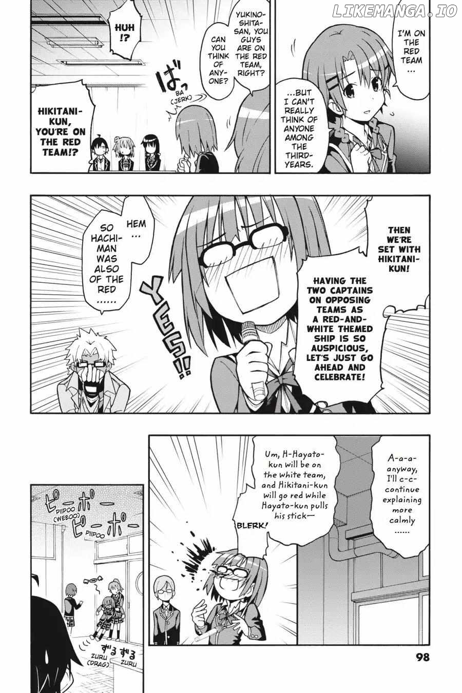 Yahari Ore no Seishun Love Come wa Machigatteiru @comic Chapter 45 - page 12