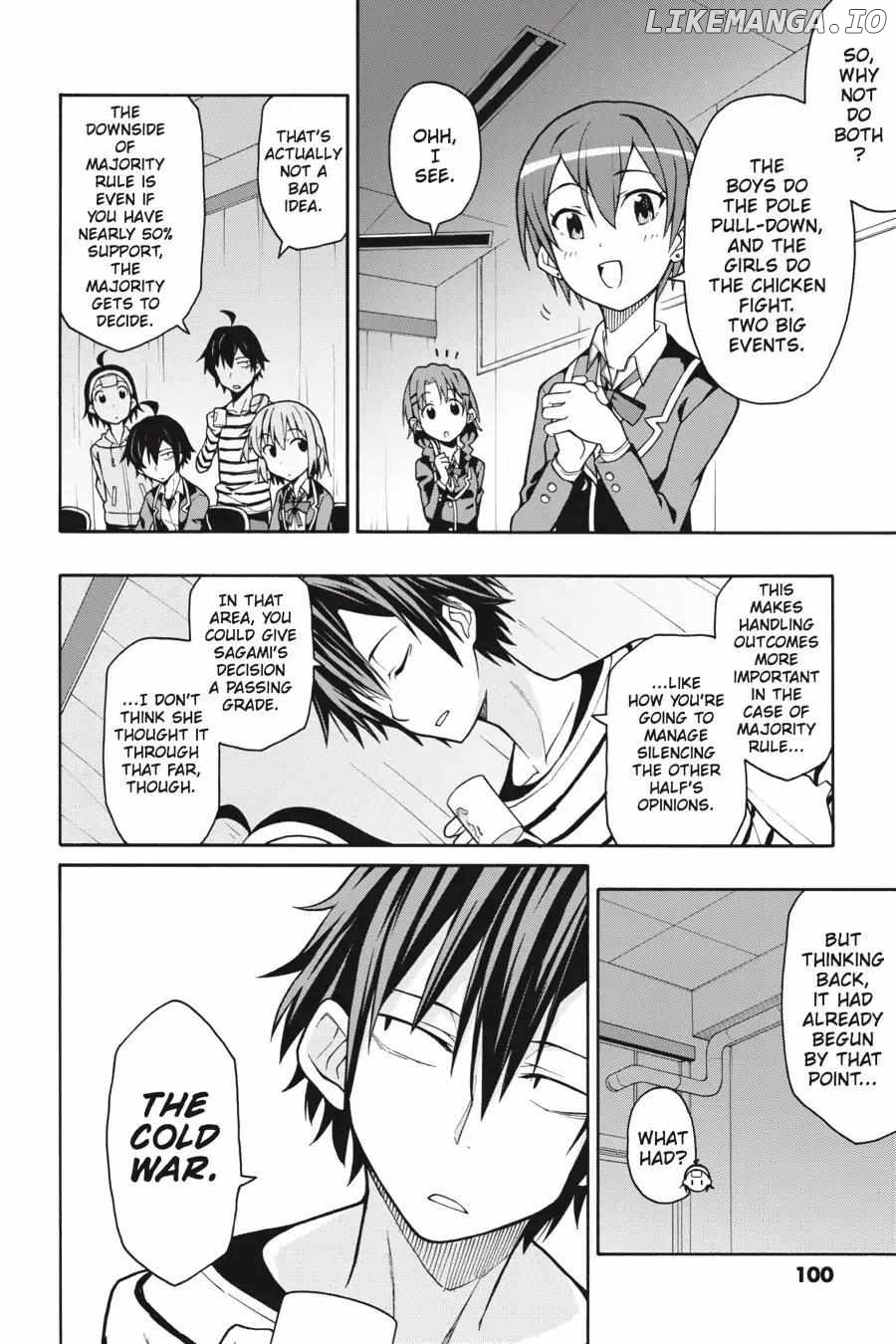 Yahari Ore no Seishun Love Come wa Machigatteiru @comic Chapter 45 - page 14
