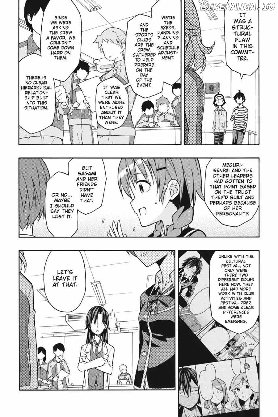 Yahari Ore no Seishun Love Come wa Machigatteiru @comic Chapter 45 - page 18