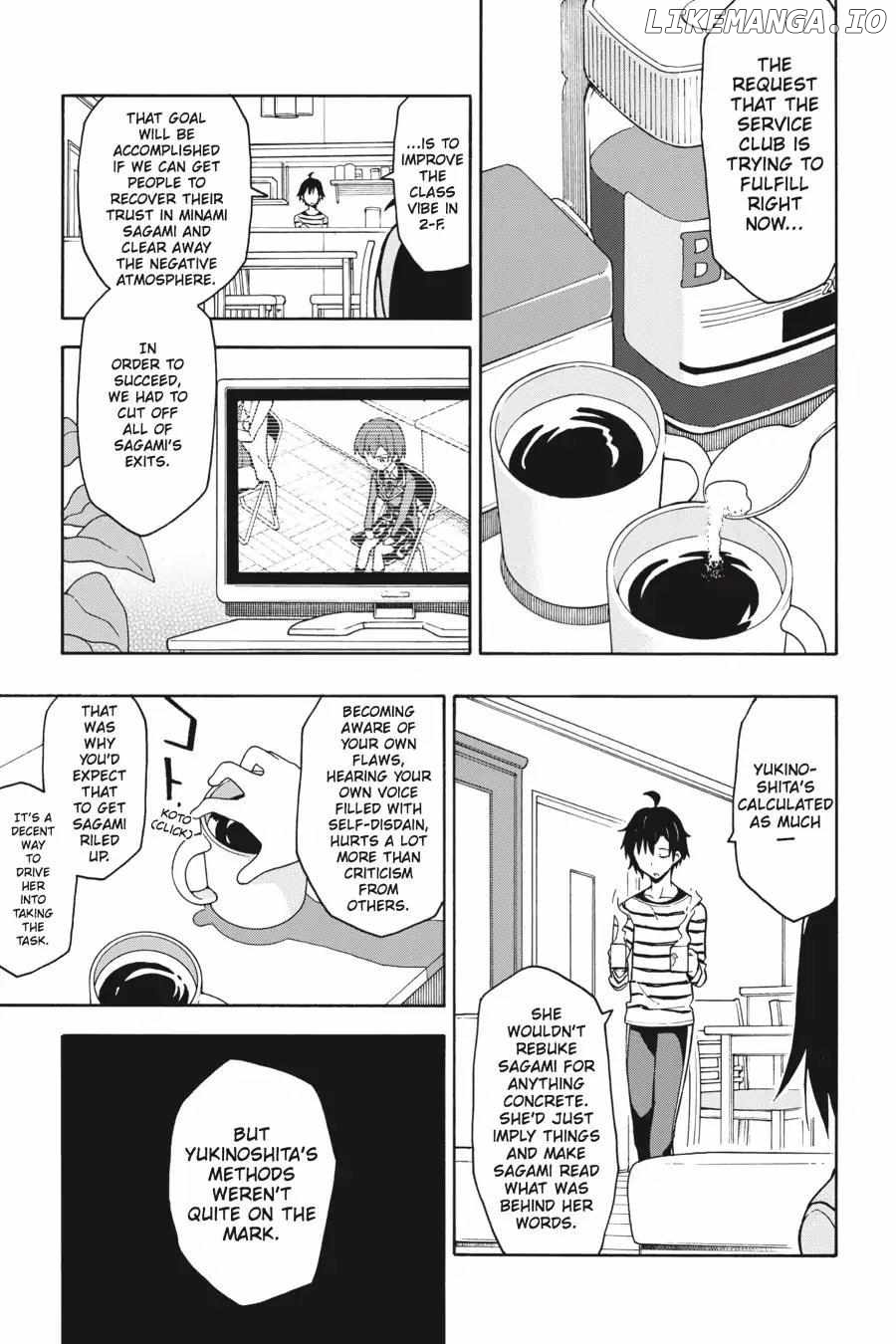 Yahari Ore no Seishun Love Come wa Machigatteiru @comic Chapter 45 - page 23