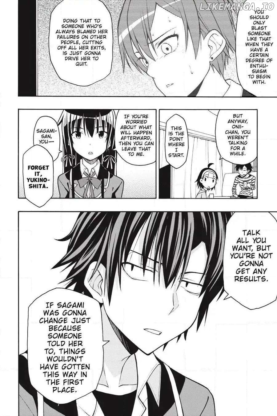 Yahari Ore no Seishun Love Come wa Machigatteiru @comic Chapter 45 - page 24