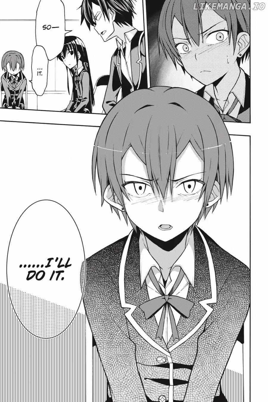 Yahari Ore no Seishun Love Come wa Machigatteiru @comic Chapter 45 - page 25