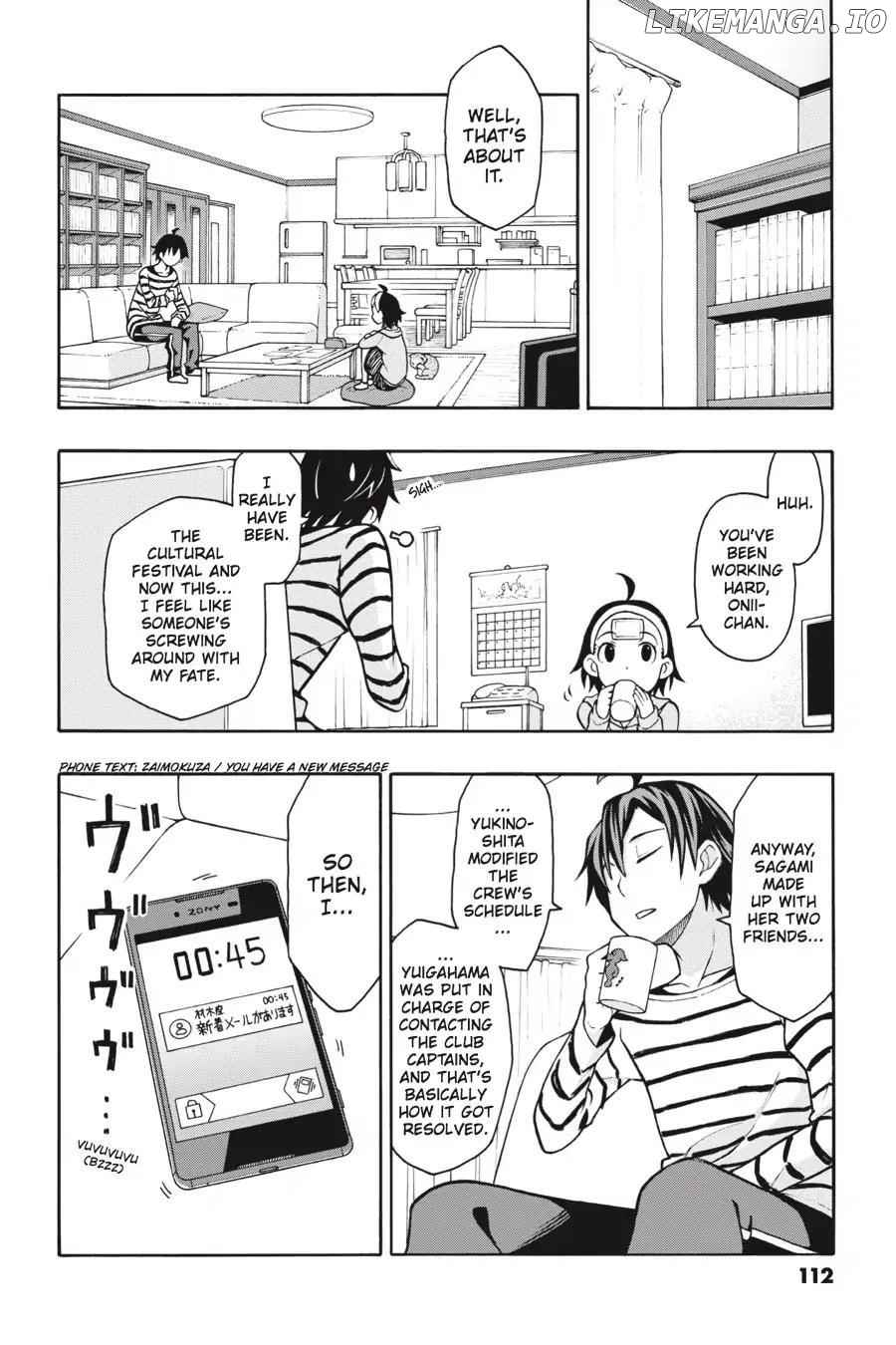 Yahari Ore no Seishun Love Come wa Machigatteiru @comic Chapter 45 - page 26