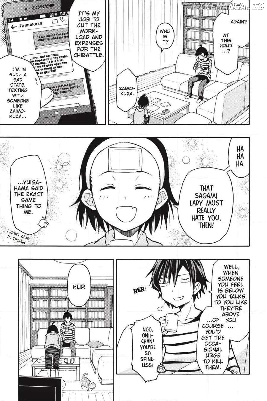Yahari Ore no Seishun Love Come wa Machigatteiru @comic Chapter 45 - page 27