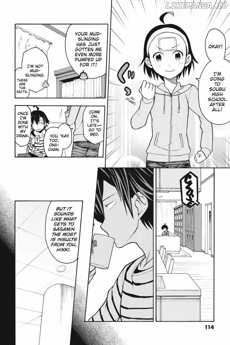 Yahari Ore no Seishun Love Come wa Machigatteiru @comic Chapter 45 - page 28