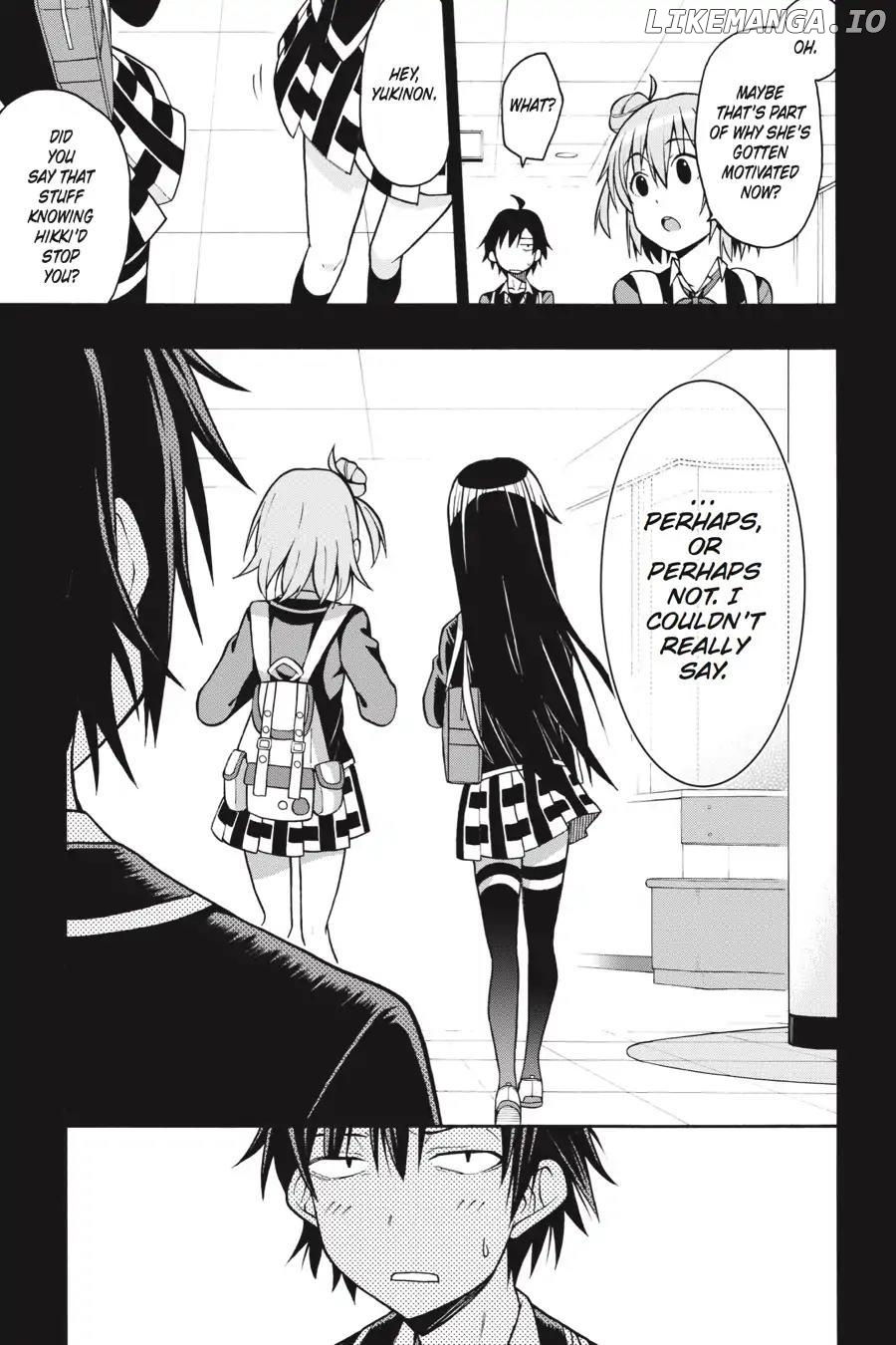 Yahari Ore no Seishun Love Come wa Machigatteiru @comic Chapter 45 - page 29
