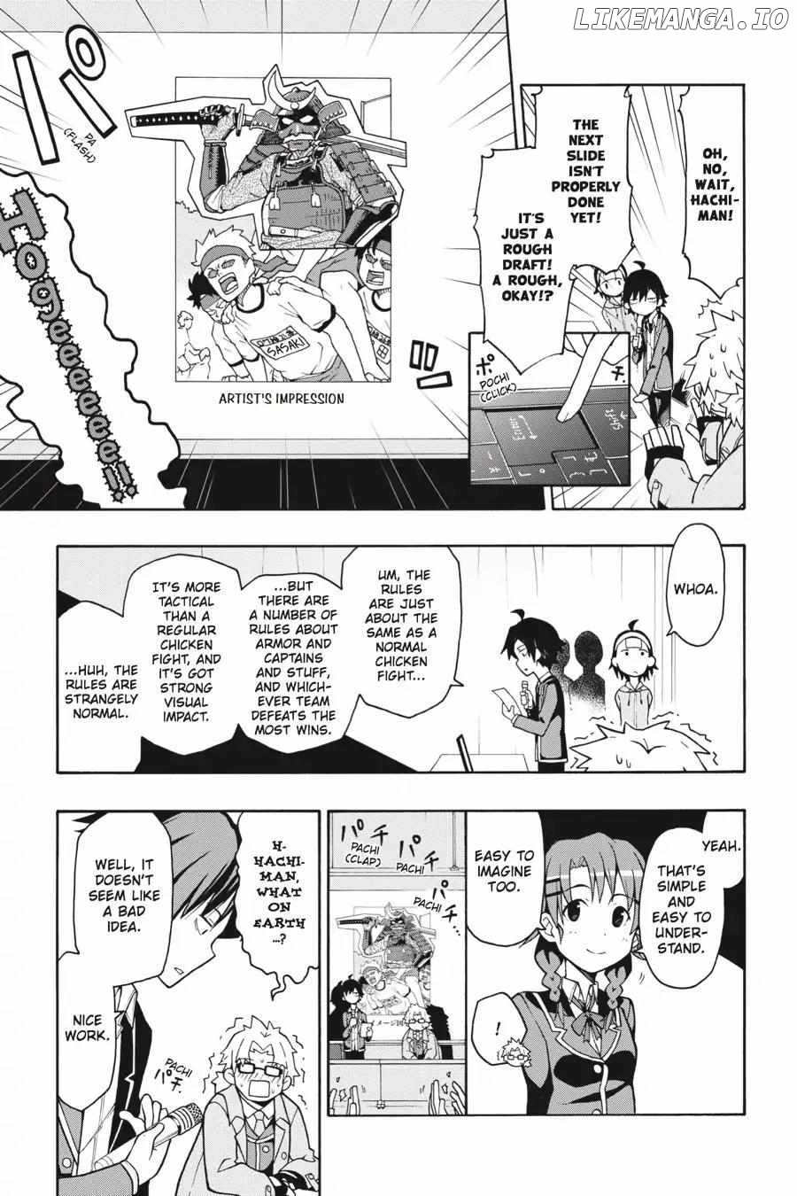 Yahari Ore no Seishun Love Come wa Machigatteiru @comic Chapter 45 - page 9