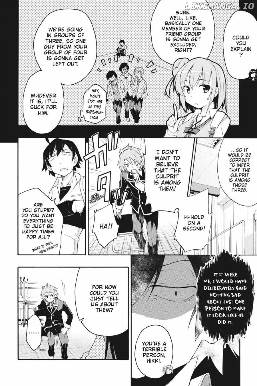 Yahari Ore no Seishun Love Come wa Machigatteiru @comic Chapter 10 - page 12