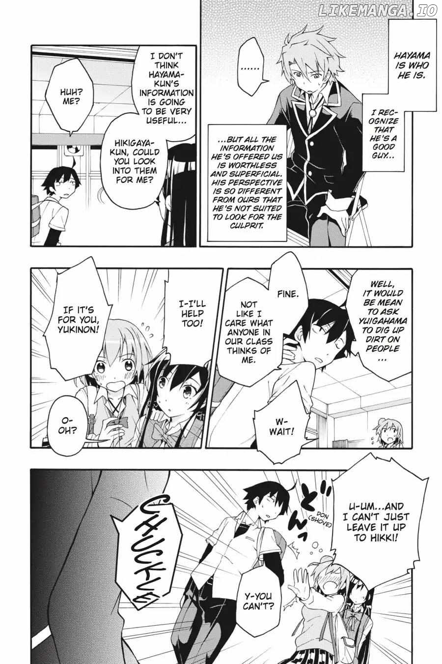 Yahari Ore no Seishun Love Come wa Machigatteiru @comic Chapter 10 - page 14