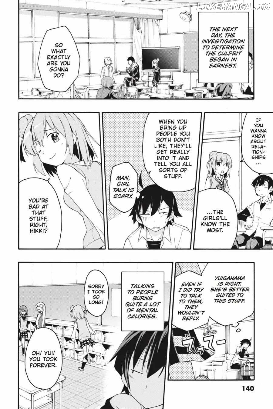 Yahari Ore no Seishun Love Come wa Machigatteiru @comic Chapter 10 - page 16