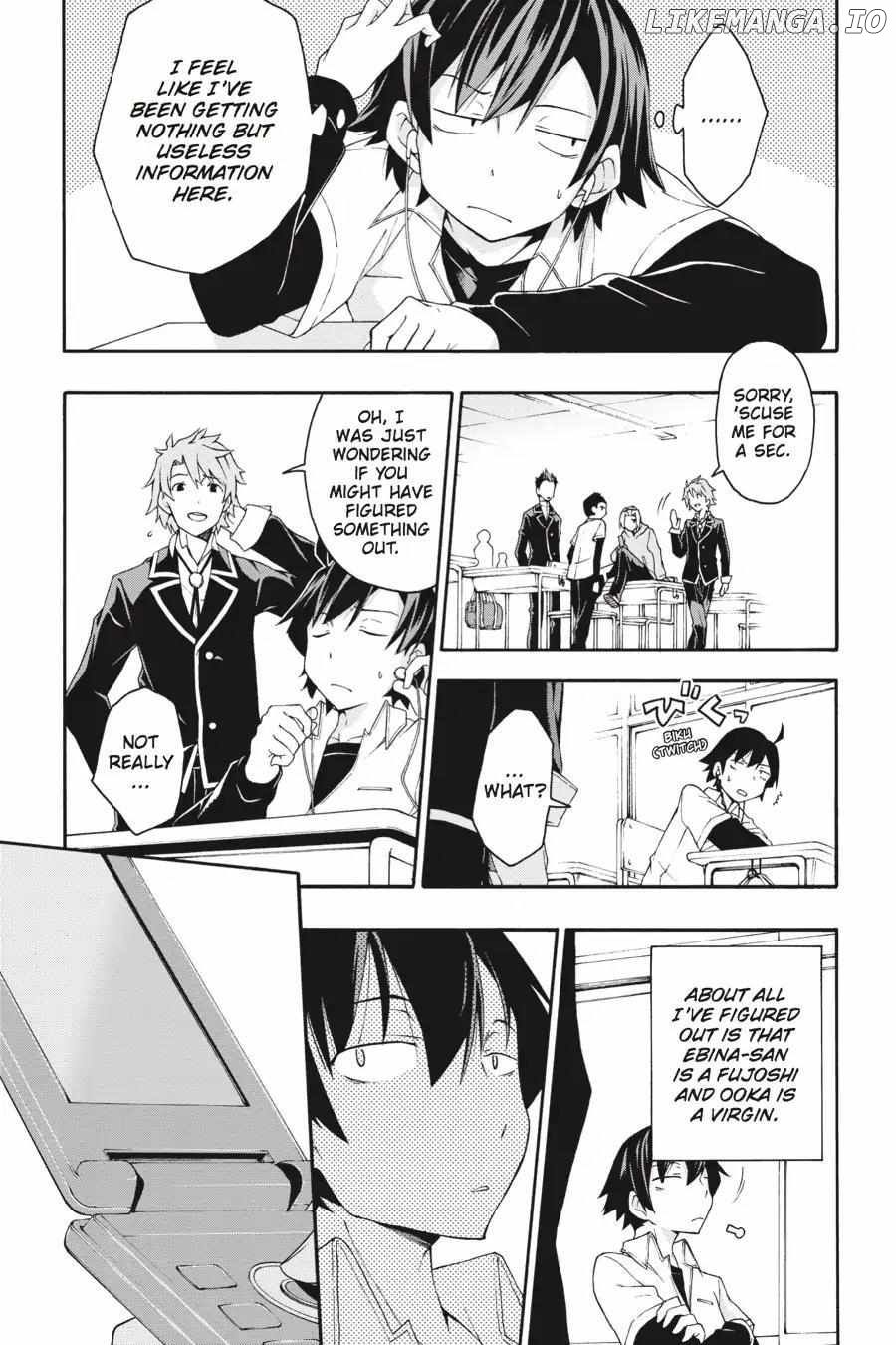 Yahari Ore no Seishun Love Come wa Machigatteiru @comic Chapter 10 - page 21
