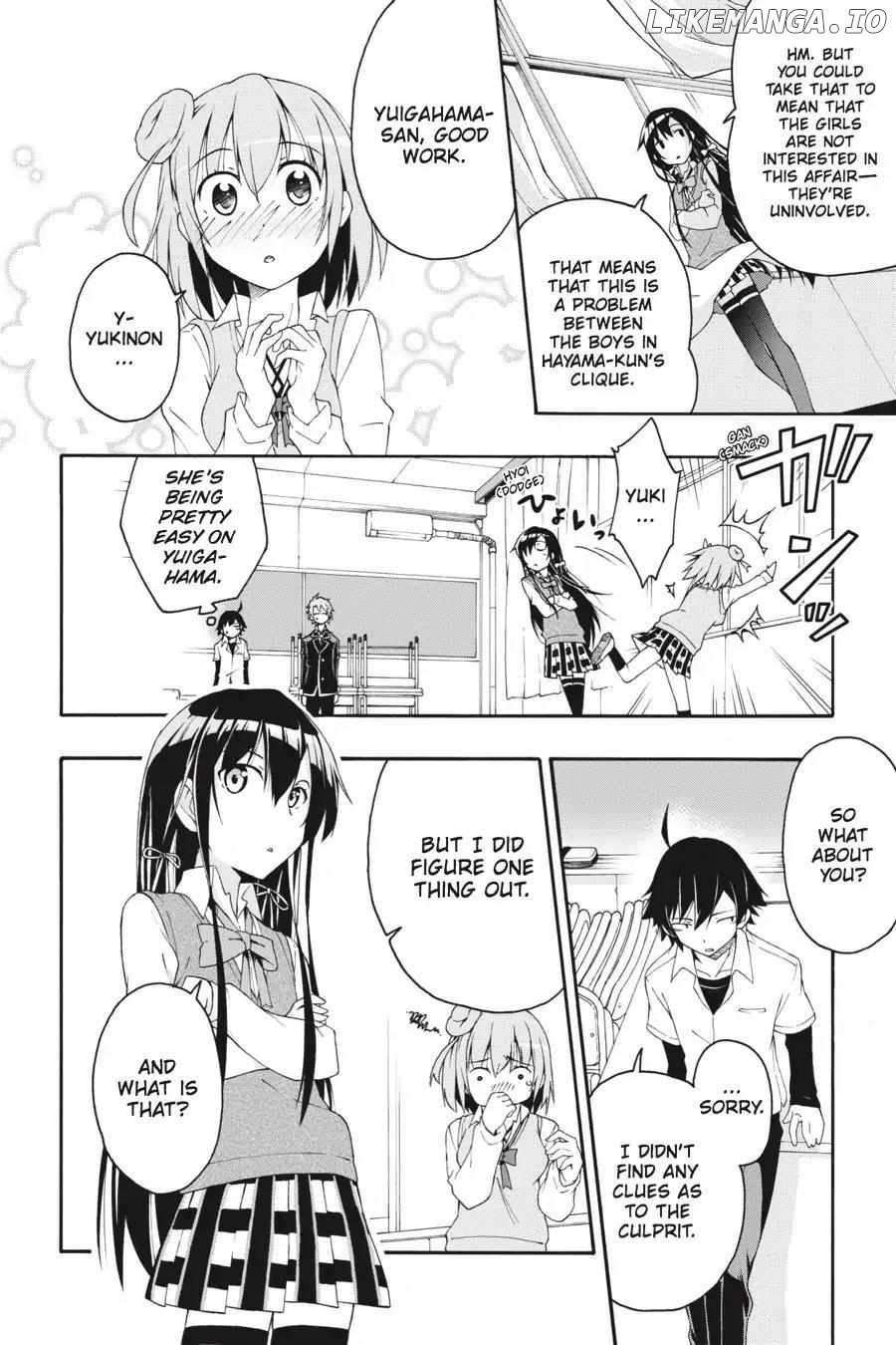 Yahari Ore no Seishun Love Come wa Machigatteiru @comic Chapter 10 - page 24