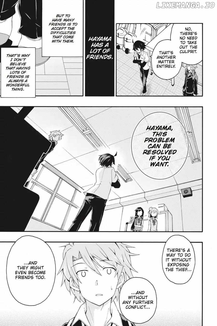 Yahari Ore no Seishun Love Come wa Machigatteiru @comic Chapter 10 - page 27