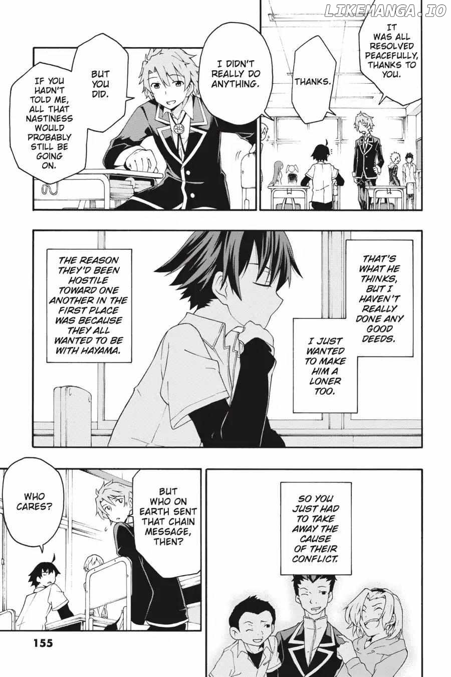 Yahari Ore no Seishun Love Come wa Machigatteiru @comic Chapter 10 - page 31