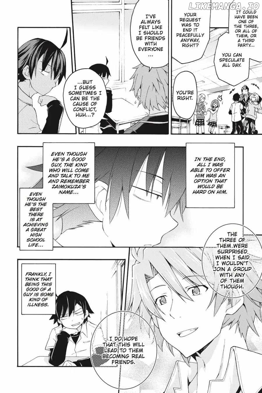 Yahari Ore no Seishun Love Come wa Machigatteiru @comic Chapter 10 - page 32
