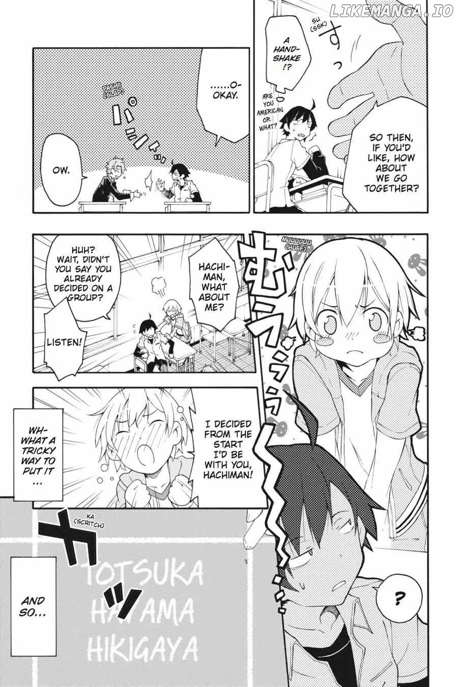 Yahari Ore no Seishun Love Come wa Machigatteiru @comic Chapter 10 - page 33