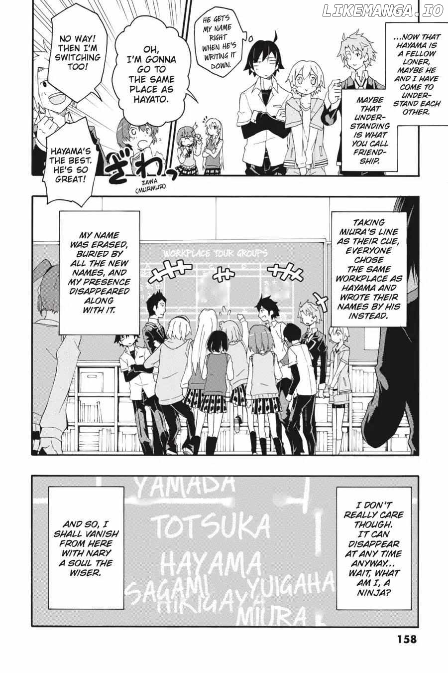 Yahari Ore no Seishun Love Come wa Machigatteiru @comic Chapter 10 - page 34