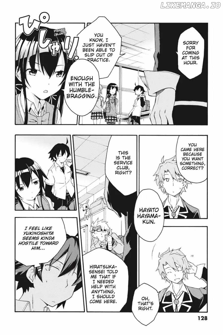 Yahari Ore no Seishun Love Come wa Machigatteiru @comic Chapter 10 - page 4