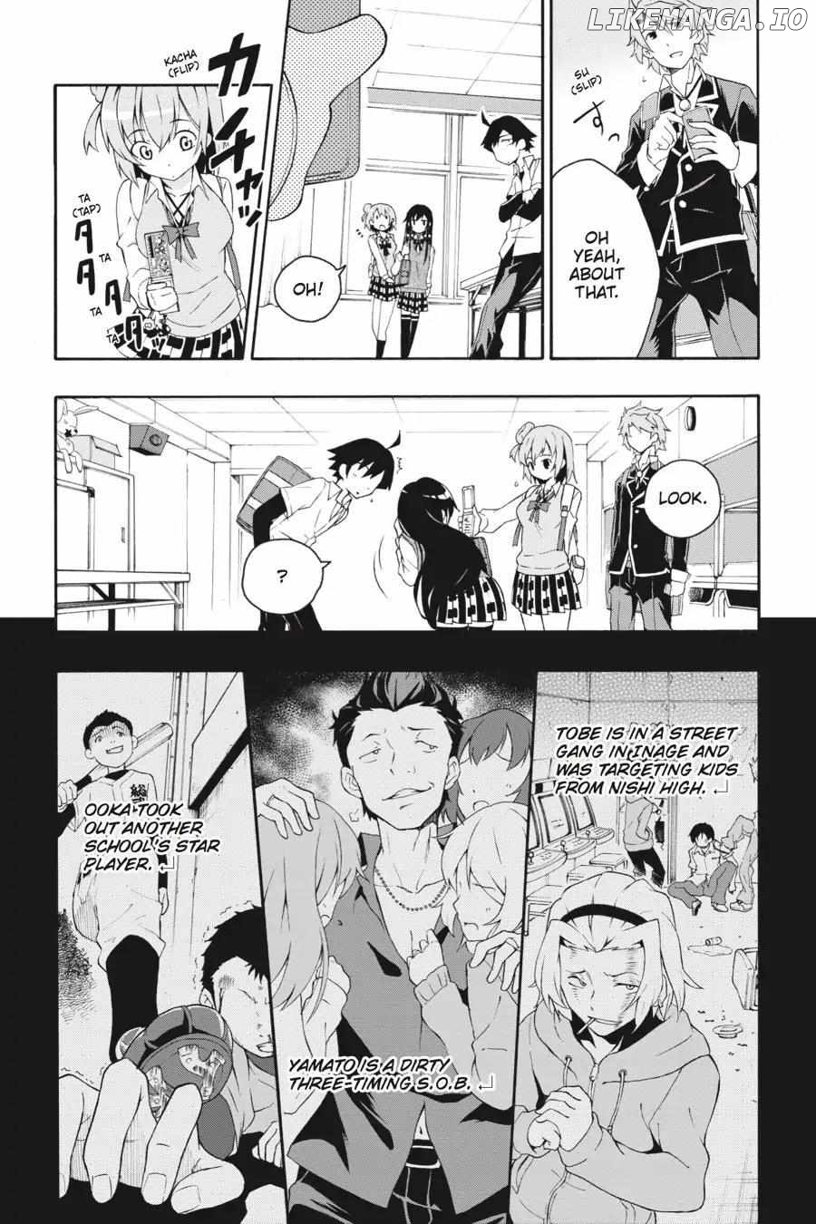 Yahari Ore no Seishun Love Come wa Machigatteiru @comic Chapter 10 - page 6
