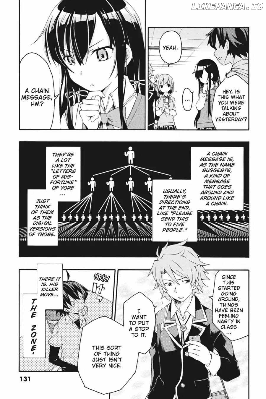 Yahari Ore no Seishun Love Come wa Machigatteiru @comic Chapter 10 - page 7