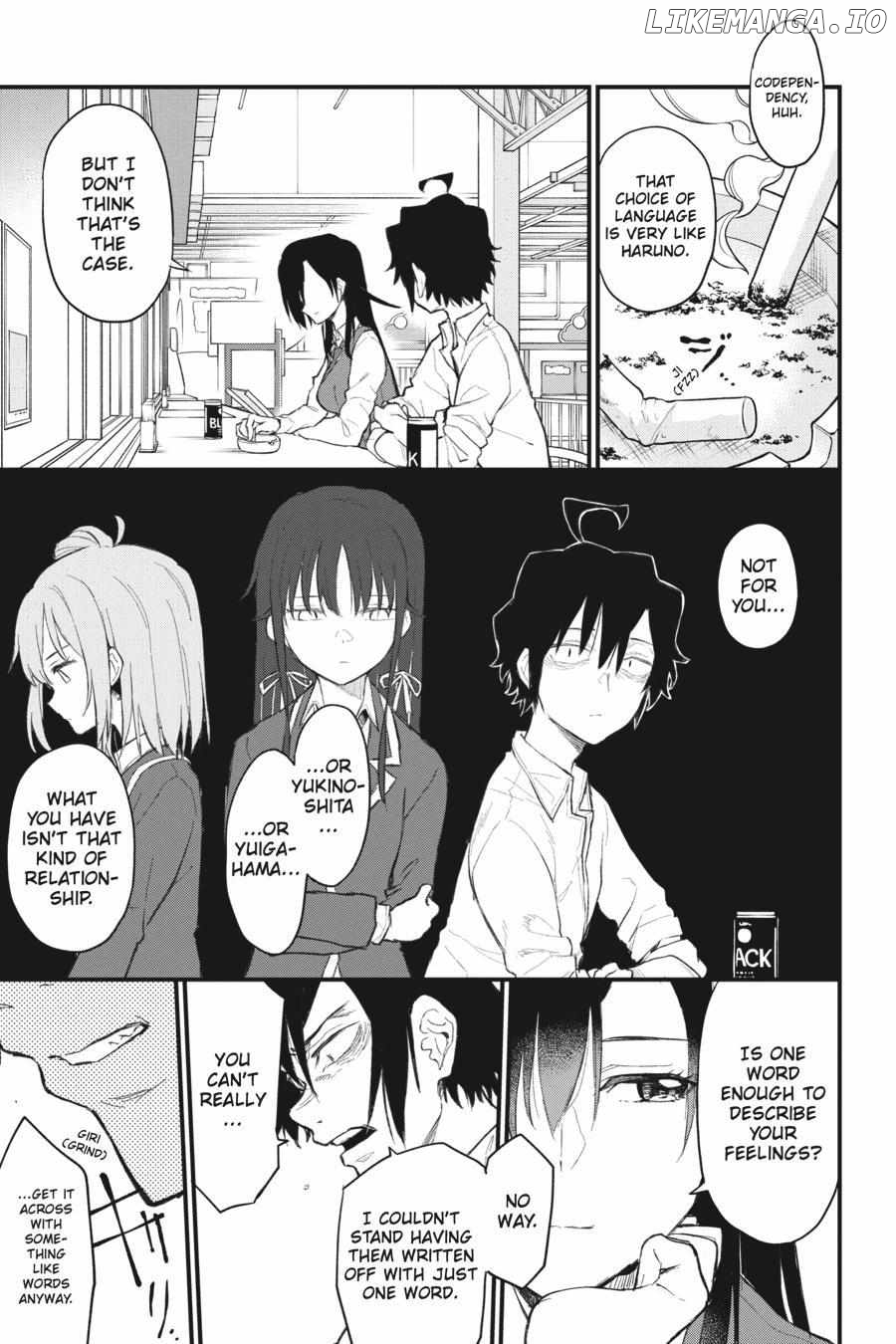 Yahari Ore no Seishun Love Come wa Machigatteiru @comic Chapter 109.5 - page 23