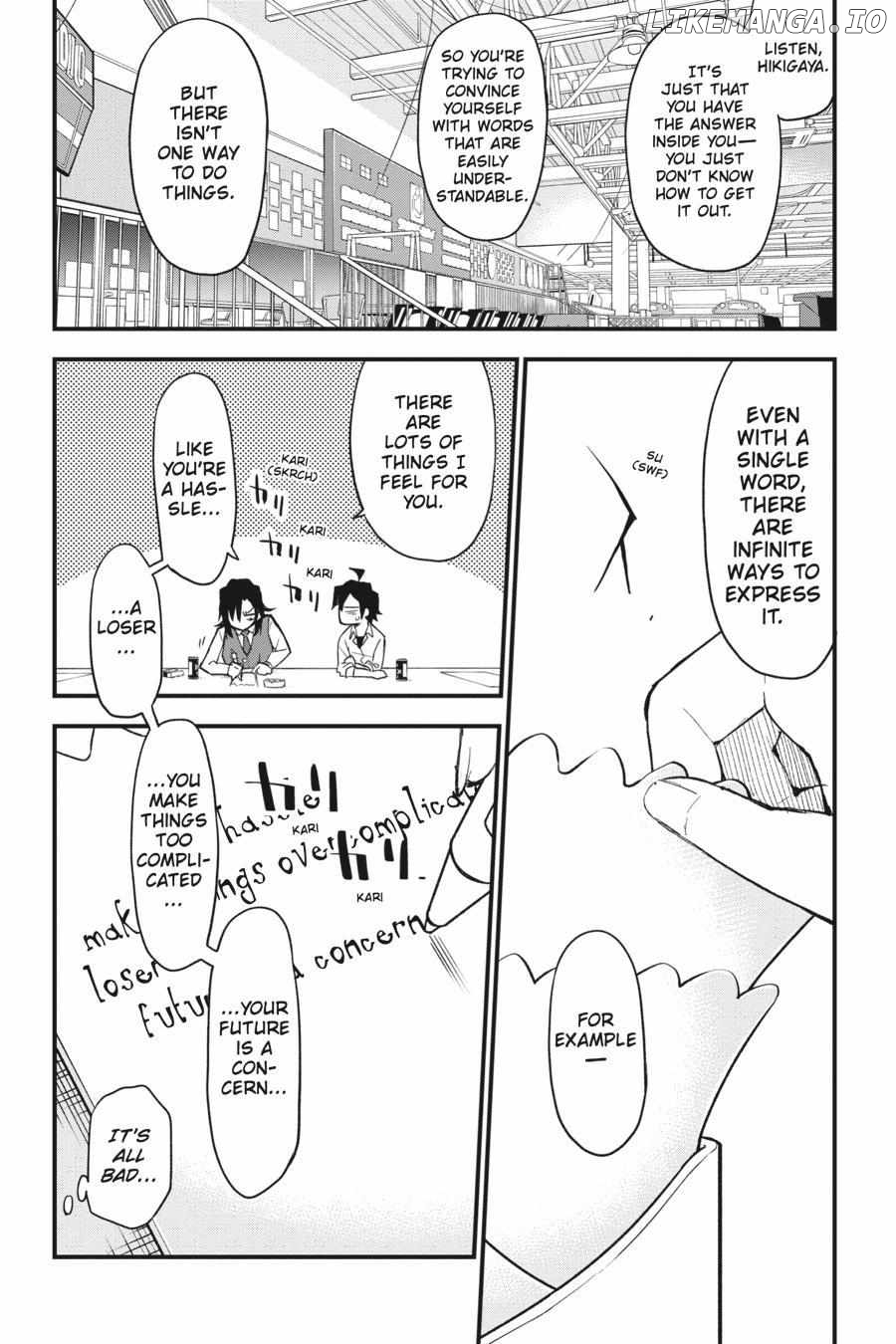 Yahari Ore no Seishun Love Come wa Machigatteiru @comic Chapter 109.5 - page 24