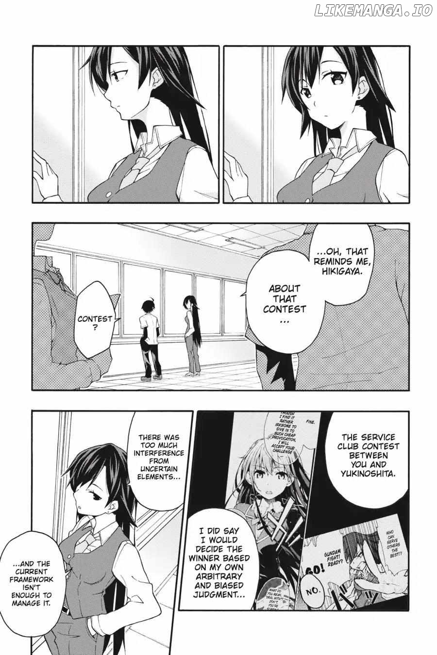 Yahari Ore no Seishun Love Come wa Machigatteiru @comic Chapter 13 - page 9
