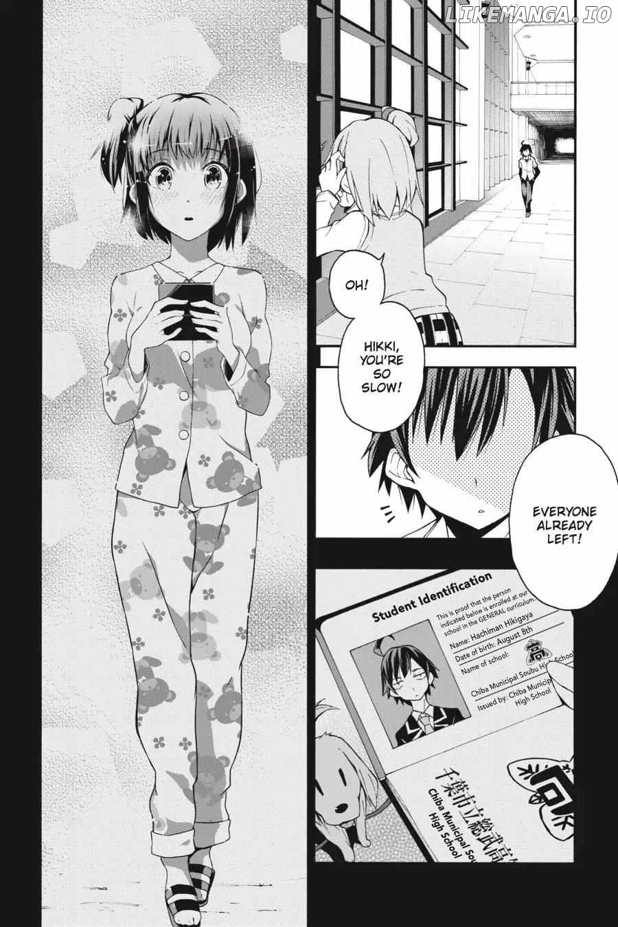 Yahari Ore no Seishun Love Come wa Machigatteiru @comic Chapter 13 - page 12