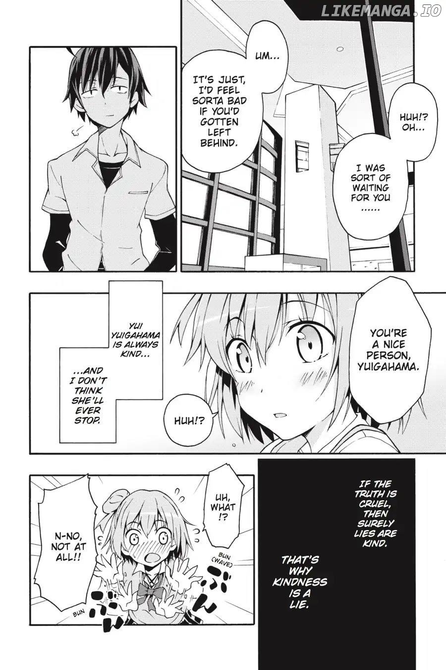 Yahari Ore no Seishun Love Come wa Machigatteiru @comic Chapter 13 - page 14