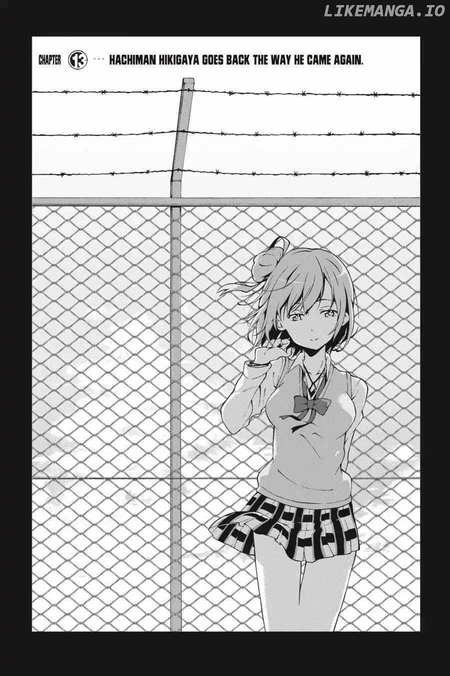 Yahari Ore no Seishun Love Come wa Machigatteiru @comic Chapter 13 - page 1