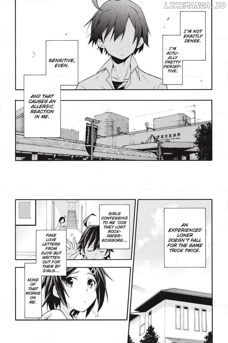 Yahari Ore no Seishun Love Come wa Machigatteiru @comic Chapter 13 - page 22