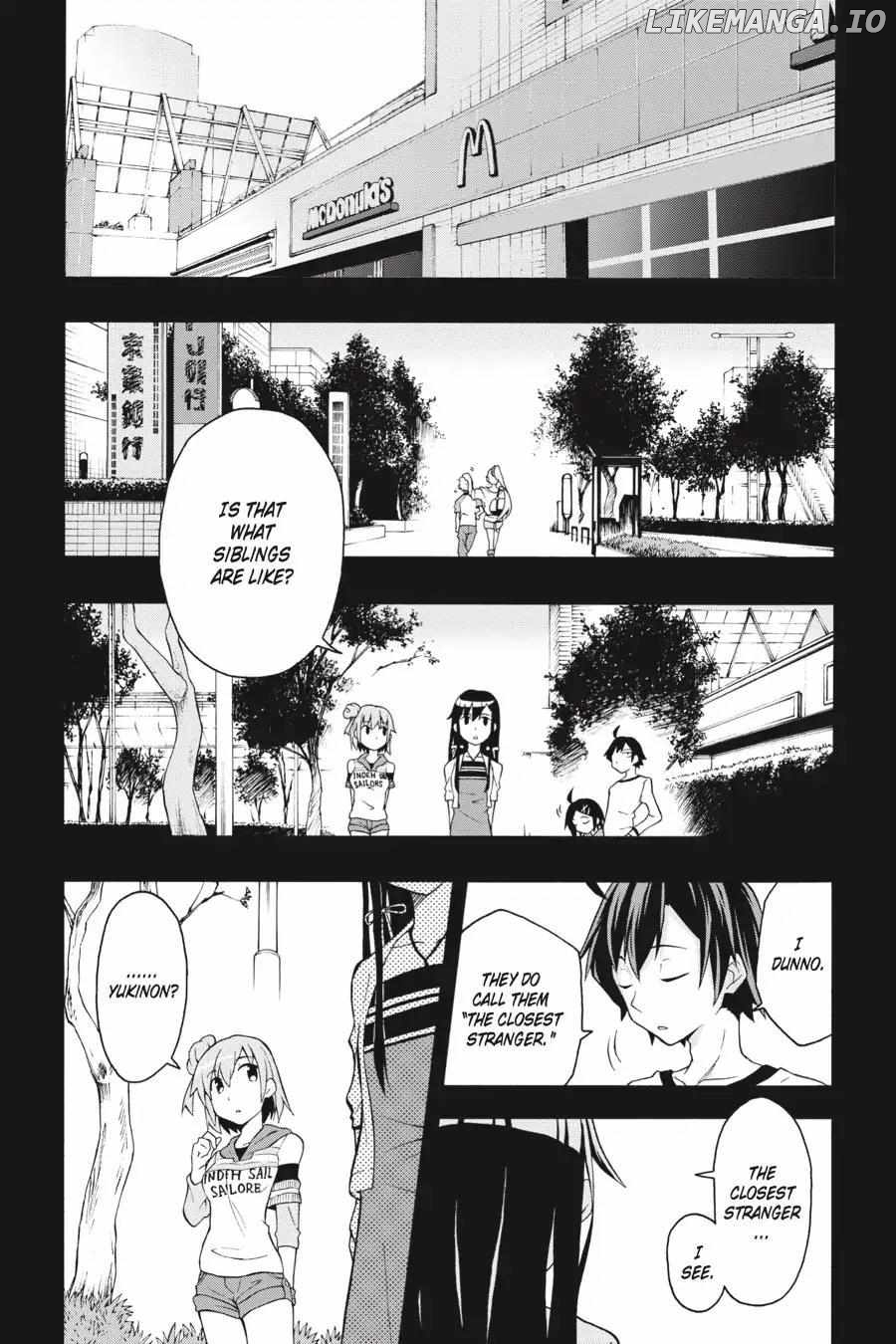 Yahari Ore no Seishun Love Come wa Machigatteiru @comic Chapter 13 - page 2