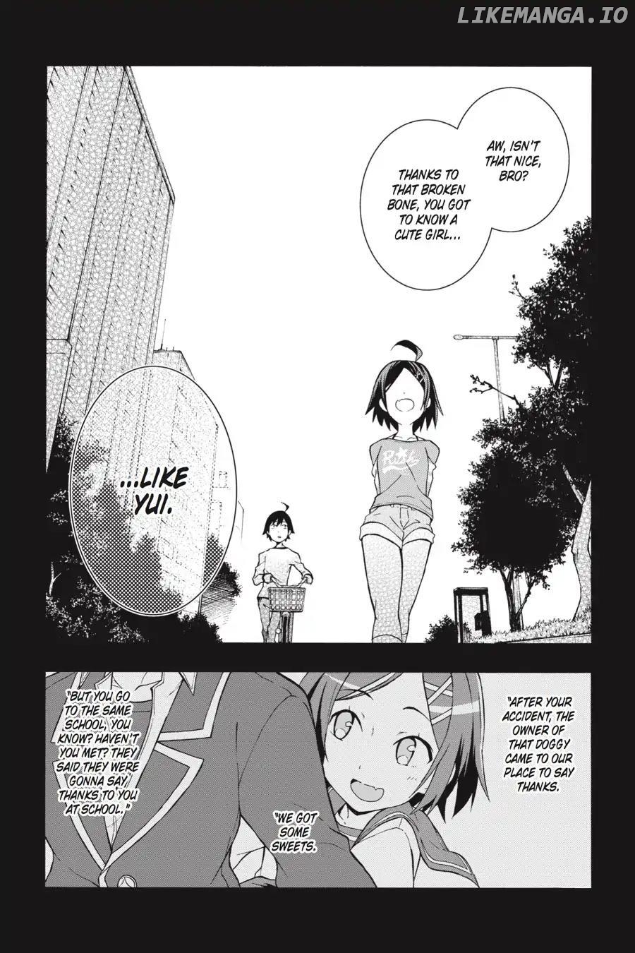 Yahari Ore no Seishun Love Come wa Machigatteiru @comic Chapter 13 - page 6