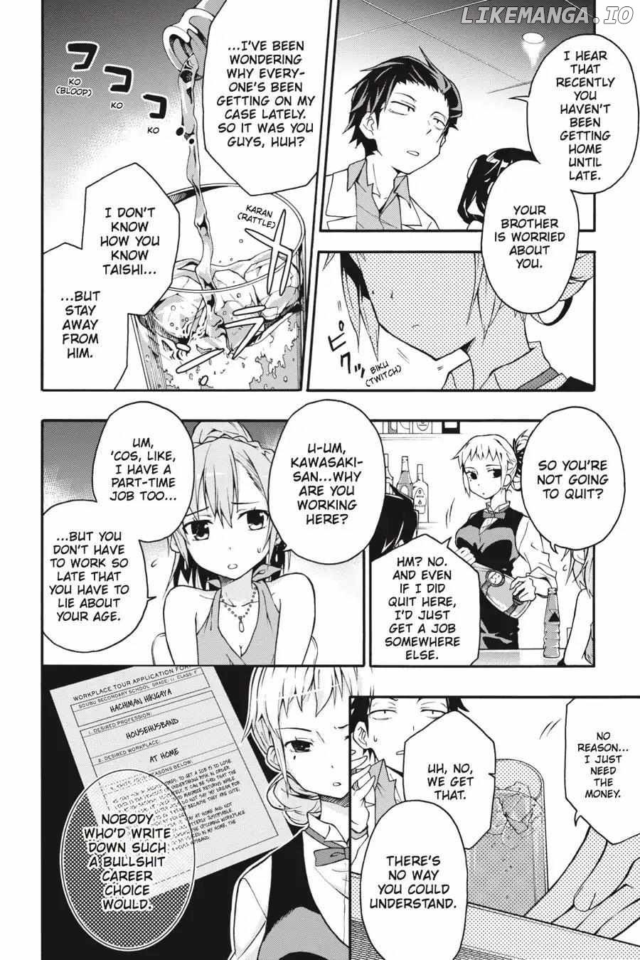 Yahari Ore no Seishun Love Come wa Machigatteiru @comic Chapter 12 - page 19