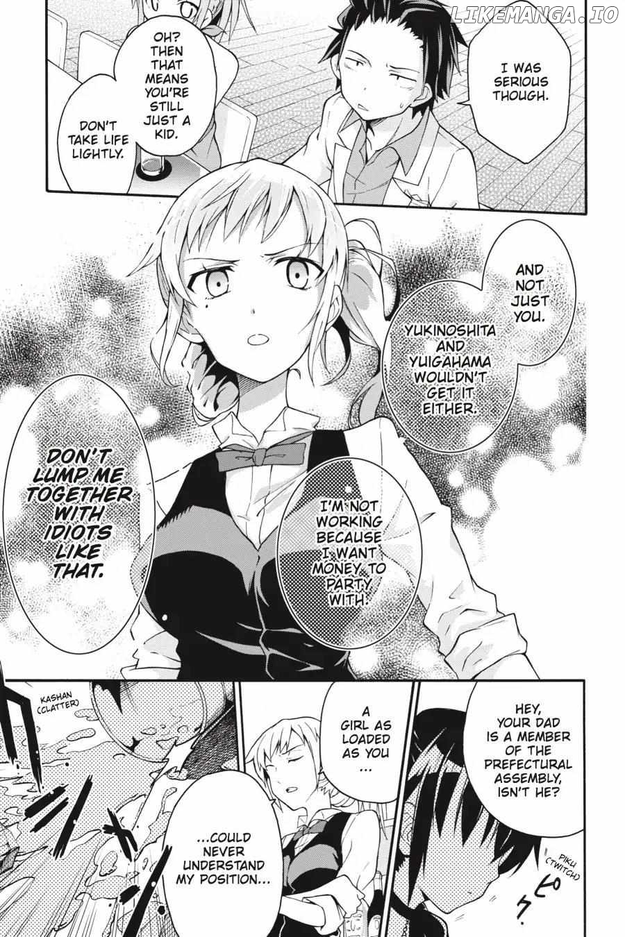Yahari Ore no Seishun Love Come wa Machigatteiru @comic Chapter 12 - page 20